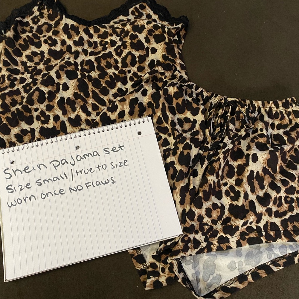 SHEIN two piece pajama set